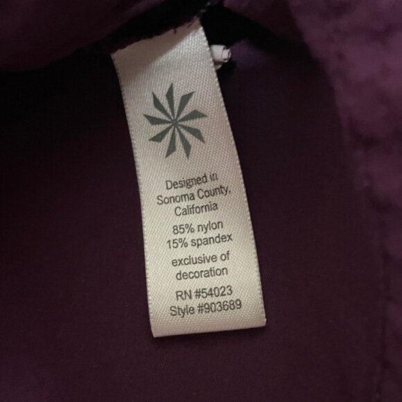 Athleta Plum Mini Skort Size 12 - Picture 3 of 11